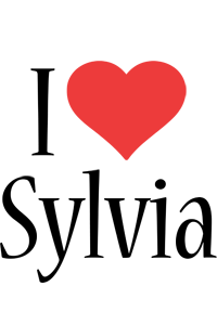 sylvia i-love logo