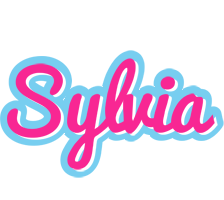 sylvia popstar logo
