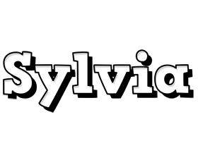 sylvia snowing logo