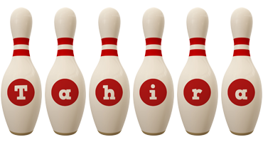 tahira bowling-pin logo