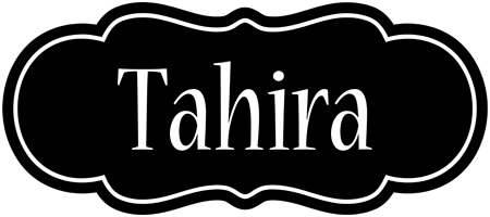 tahira welcome logo