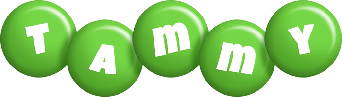 tammy candy-green logo