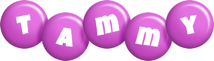 tammy candy-purple logo