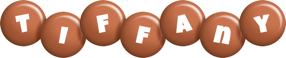 tiffany candy-brown logo