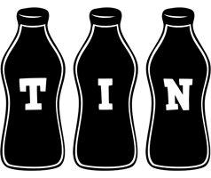 tin bottle logo