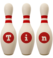 tin bowling-pin logo