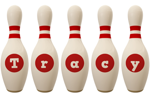 tracy bowling-pin logo