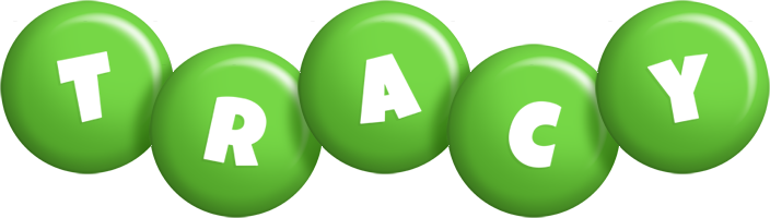 tracy candy-green logo