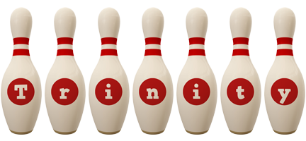 trinity bowling-pin logo