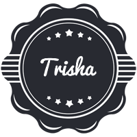 trisha badge logo