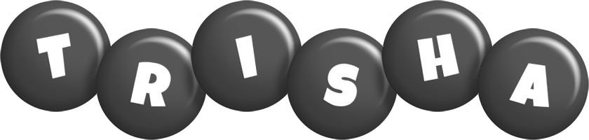 trisha candy-black logo
