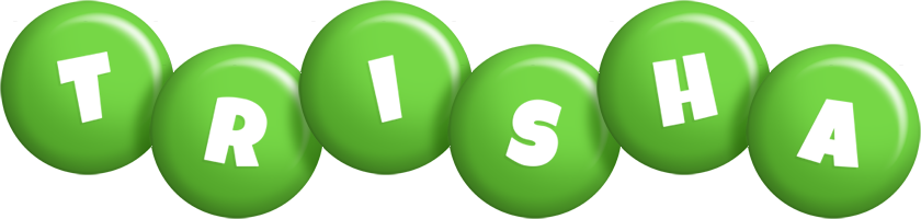 trisha candy-green logo
