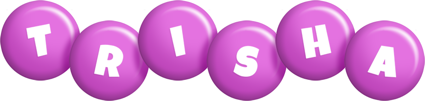 trisha candy-purple logo