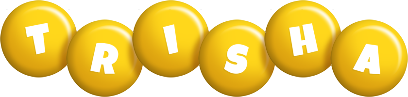 trisha candy-yellow logo