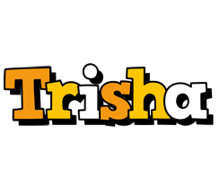 trisha cartoon logo