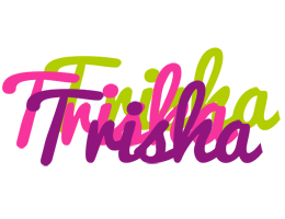 trisha flowers logo