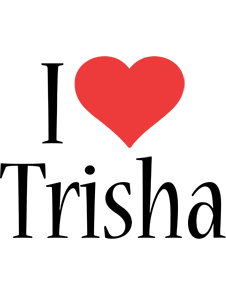 trisha i-love logo