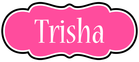 trisha invitation logo