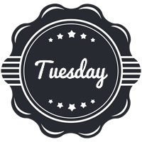tuesday badge logo