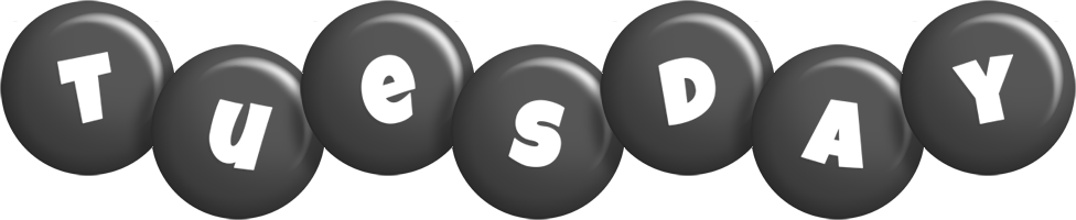 tuesday candy-black logo