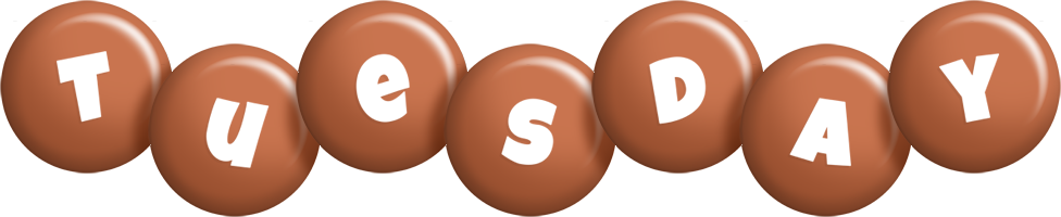 tuesday candy-brown logo