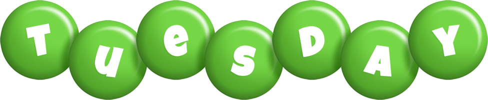 tuesday candy-green logo