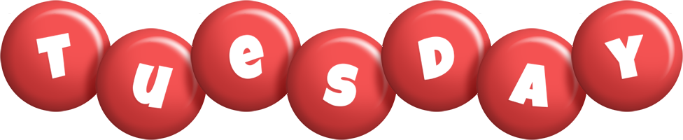 tuesday candy-red logo