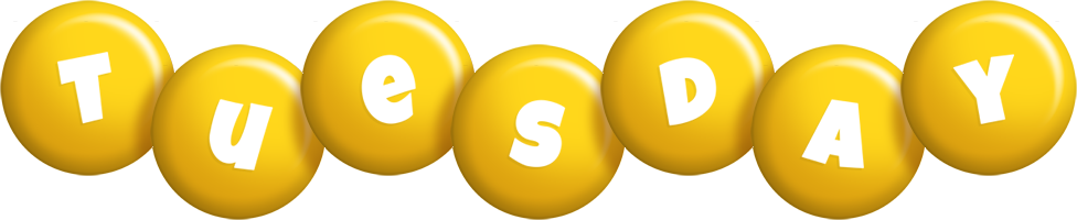 tuesday candy-yellow logo