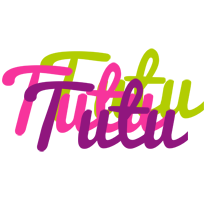 tutu flowers logo