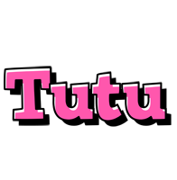 tutu girlish logo