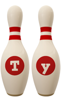 ty bowling-pin logo