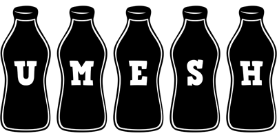 umesh bottle logo