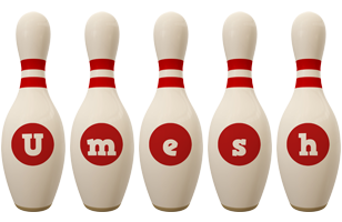 umesh bowling-pin logo