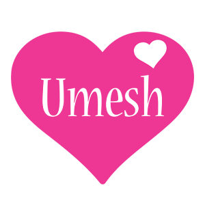 umesh love-heart logo