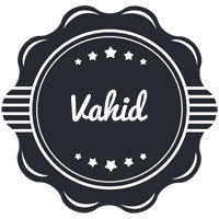 vahid badge logo