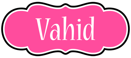 vahid invitation logo