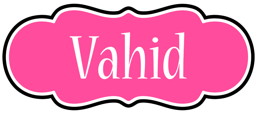 vahid invitation logo