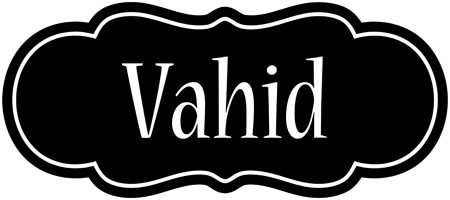 vahid welcome logo