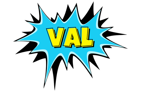 val amazing logo