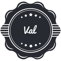 val badge logo