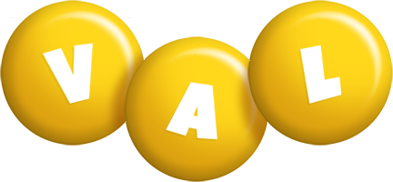 val candy-yellow logo