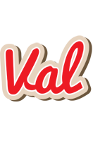 val chocolate logo