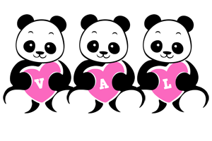 val love-panda logo