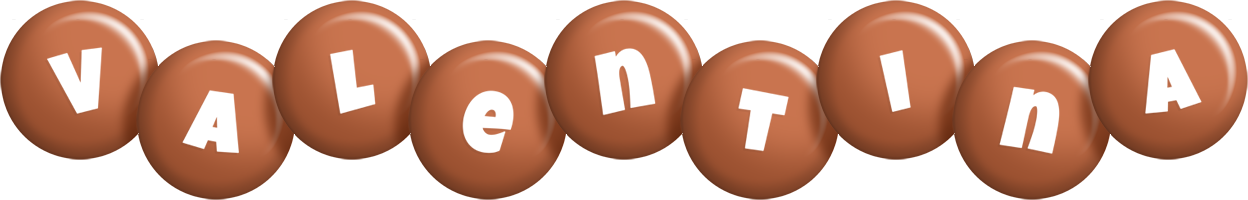 valentina candy-brown logo