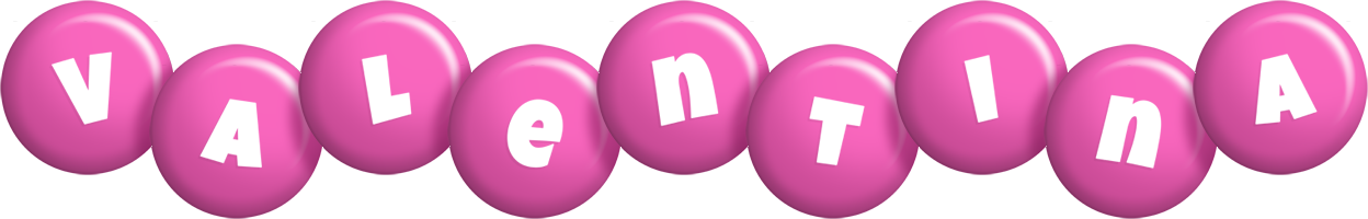valentina candy-pink logo