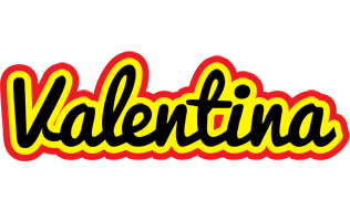 valentina flaming logo