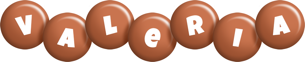 valeria candy-brown logo