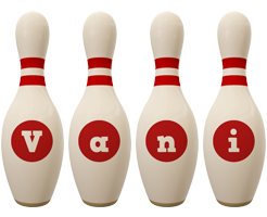 vani bowling-pin logo