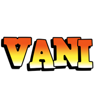 vani sunset logo