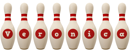 veronica bowling-pin logo